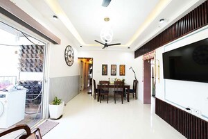 Living Room in 3 BHK Apartment at Kharadi – for Sale