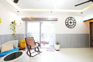 Living Room in 3 BHK Apartment at Kharadi – for Sale