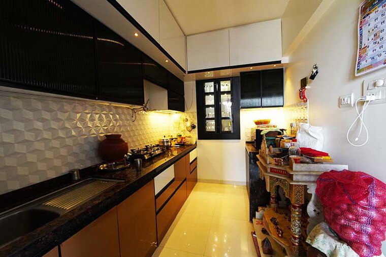 Kitchen, kharadi 3 Bedroom 995 Sq.Ft. Apartment In Kharadi Pune 10547415