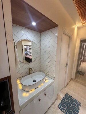 Bathroom in 3 BHK Apartment at Kalpataru Pristine, Manpada – for Sale