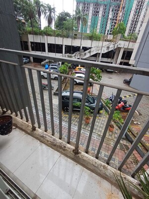 Balcony in 3 BHK Apartment at Wadhwa Elite Solitaire, Kolshet Road – for Sale