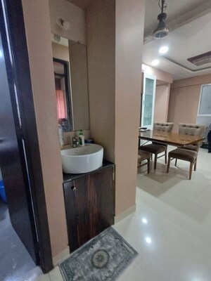 Attached Bathroom in 3 BHK Apartment at Wadhwa Elite Solitaire, Kolshet Road – for Sale
