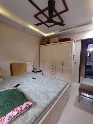 Bedroom in 3 BHK Apartment at Wadhwa Elite Solitaire, Kolshet Road – for Sale