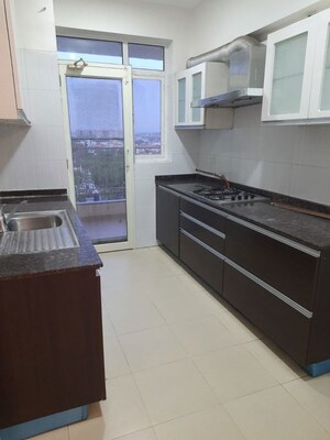 Kitchen in 3 BHK Apartment at Noble Callista, Sector 66 B – for Rent