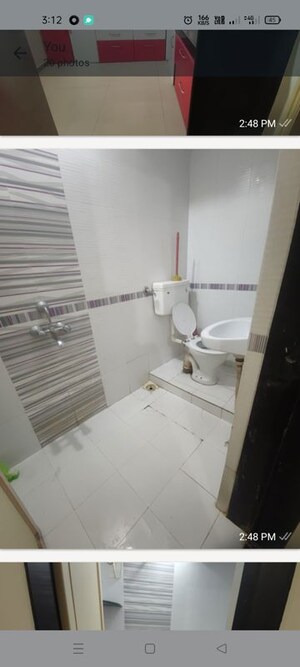 Bathroom in 1 BHK Apartment at Sai Silicon Valley CHSL, Balewadi – for Rent