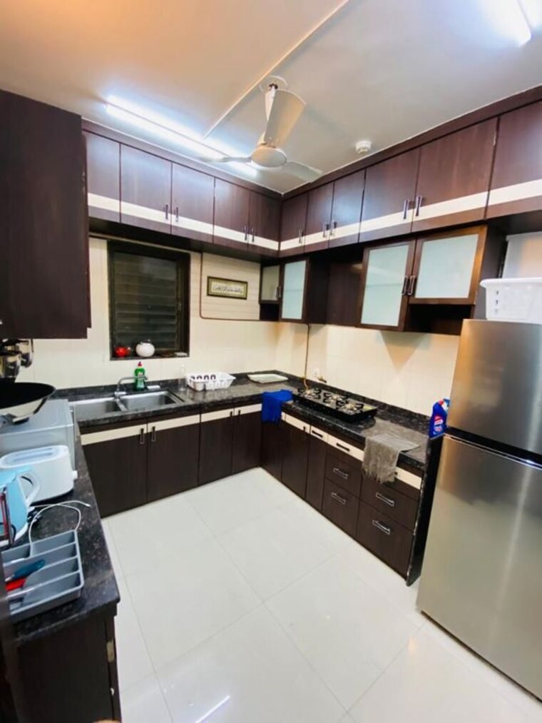Kitchen, kool-homes-solitaire 3 Bedroom 1500 Sq.Ft. Apartment In Kondhwa Pune 10547616