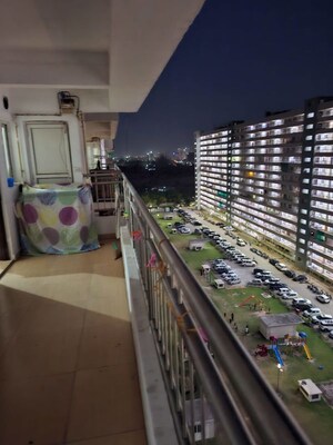 Balcony in 3 BHK Apartment at Noble Aurellia, Sector 88 – for Rent