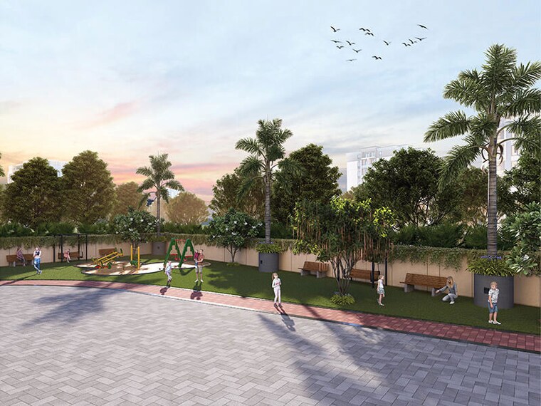 Garden, eapl-sri-tirumala-fortune 3 Bedroom 1728 Sq.Ft. Apartment In Tukkuguda Hyderabad 10547705