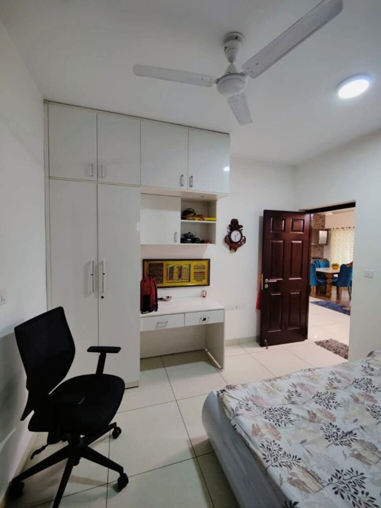 Bedroom, sobha-garnet 3 Bedroom 1500 Sq.Ft. Apartment In Kondhwa Pune 10547783