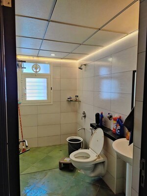 Washroom in 3 BHK Apartment at Sobha Garnet, Kondhwa – for Rent