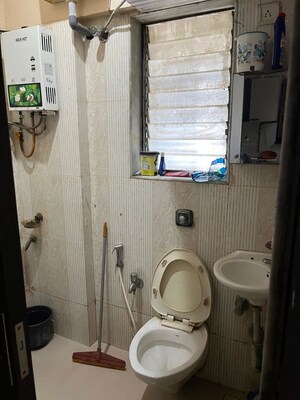 Bathroom in 1 BHK Apartment at Goregaon West – for Sale