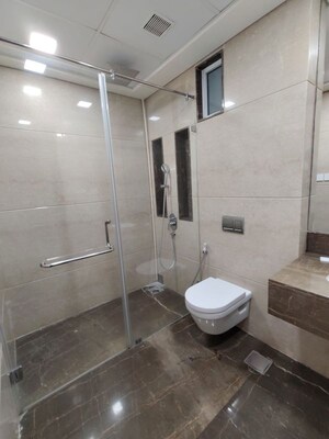 Bathroom in 3 BHK Apartment at Lokhandwala Minerva Mahalaxmi, Mahalaxmi – for Rent