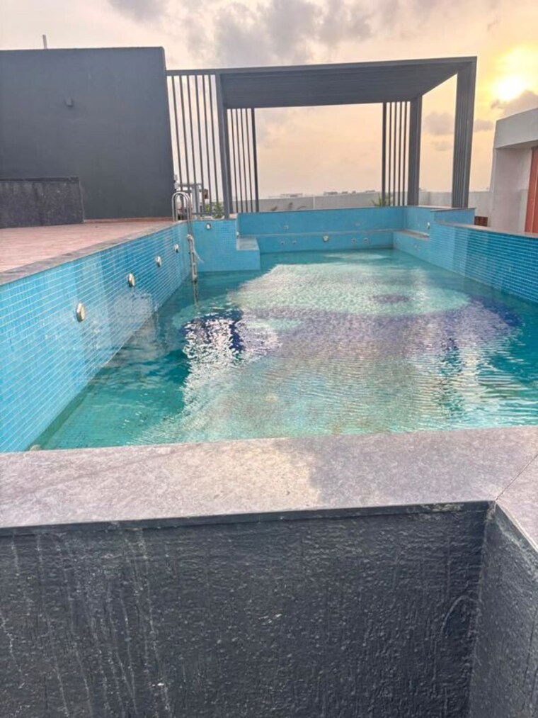 Swimming Pool, zen-elite 3 Bedroom 1136 Sq.Ft. Apartment In Kharadi Pune 10547840
