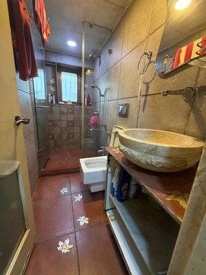 Attached Bathroom in 3 BHK Apartment at Khar West – for Sale