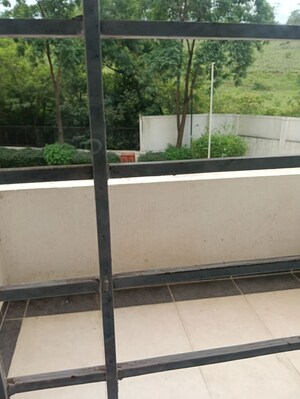 Balcony in 3 BHK Apartment at Raheja Vistas Phase 1, Mohammadwadi – for Rent