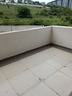 Balcony in 3 BHK Apartment at Raheja Vistas Phase 1, Mohammadwadi – for Rent