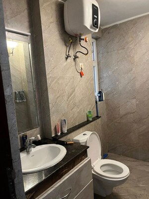 Bathroom in 3 BHK Apartment at Adani M2K Oyster Grande, Sector 102 – for Sale