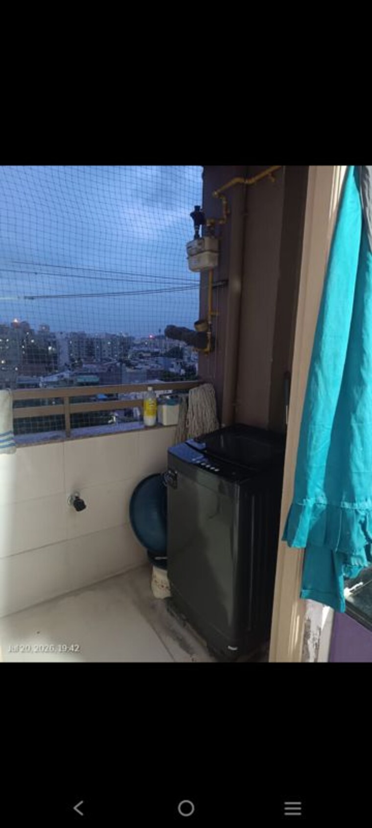 Balcony, aarohi-shivalay 2 Bedroom 1150 Sq.Ft. Apartment In Chandkheda Ahmedabad 10547898