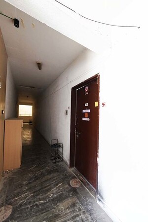 Building Lobby in 1 BHK Apartment at Surya Vaibhav, Thergaon – for Sale