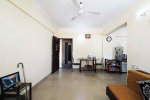 Living Room in 1 BHK Apartment at Surya Vaibhav, Thergaon – for Sale