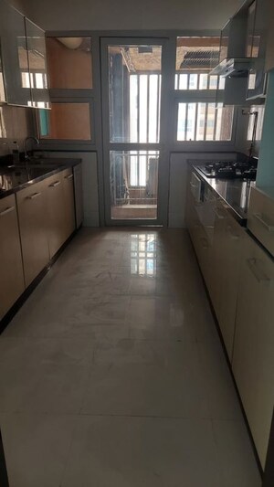 Balcony in 3 BHK Apartment at DB Orchid Woods, Goregaon East – for Rent