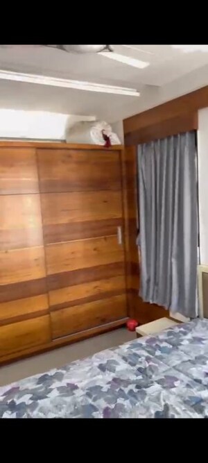 Bathroom in 3 BHK Apartment at Aroma Tirupati Aakruti Greenz, Gota – for Rent