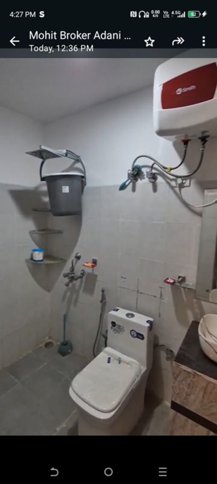 Bathroom, adani-aangan 2 Bedroom 745 Sq.Ft. Apartment In Sector 89a Gurgaon 10547915