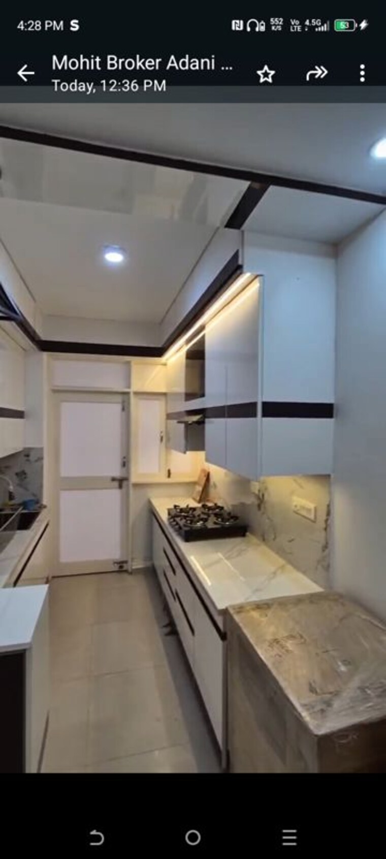 Kitchen, adani-aangan 2 Bedroom 745 Sq.Ft. Apartment In Sector 89a Gurgaon 10547915