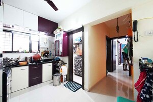 Living Room in 2 BHK Apartment at Wakad – for Sale