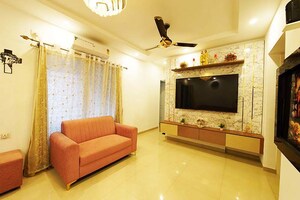 Living Room in 2 BHK Apartment at Undri – for Sale
