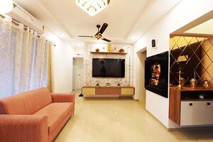 Living Room in 2 BHK Apartment at Undri – for Sale