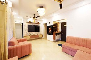 Living Room in 2 BHK Apartment at Undri – for Sale