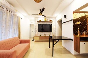 Living Room in 2 BHK Apartment at Undri – for Sale