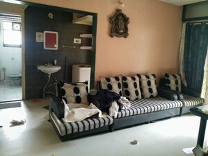 Living Room in 2 BHK Apartment at Sahawas Society – for Rent
