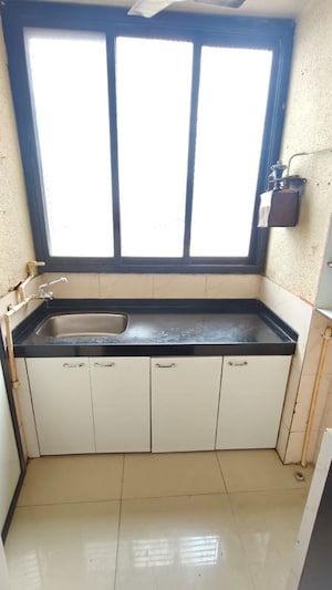 Kitchen in 2 BHK Apartment at K Raheja Heights, Malad East – for Rent
