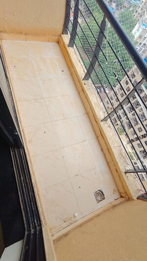 Balcony in 2 BHK Apartment at K Raheja Heights, Malad East – for Rent