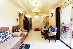 Living Room in 2 BHK Apartment at Ravet – for Sale