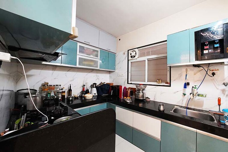 Kitchen, ravet 2 Bedroom 769 Sq.Ft. Apartment In Ravet Pune 10548098