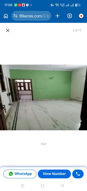 3 BHK 550 Sq.Ft. Apartment in Mangalam Apartment Noida