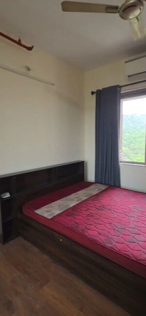 Bedroom in 2.5 BHK Apartment at T Bhimjyani Neelkanth Woods, Manpada – for Rent