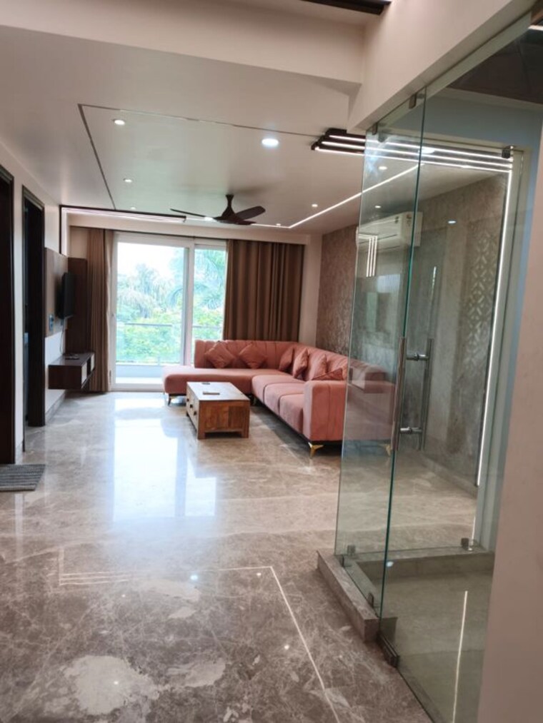 Living Room, greater kailash ii 3 Bedroom 2200 Sq.Ft. Apartment In Greater Kailash ii Delhi 10548135