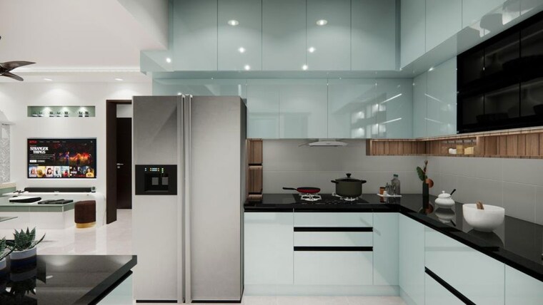 Kitchen, prestige-pine-wood 3 Bedroom 1385 Sq.Ft. Apartment In Koramangala Bangalore 10548131