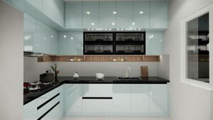 Kitchen in 3 BHK Apartment at Prestige Pine Wood, Koramangala – for Sale