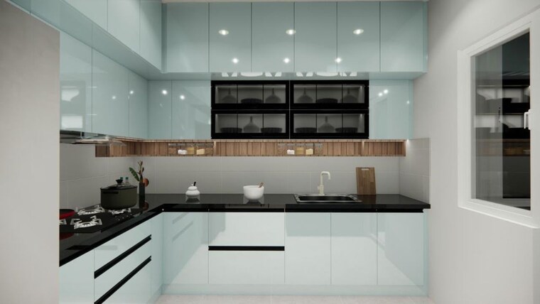 Kitchen, prestige-pine-wood 3 Bedroom 1385 Sq.Ft. Apartment In Koramangala Bangalore 10548131