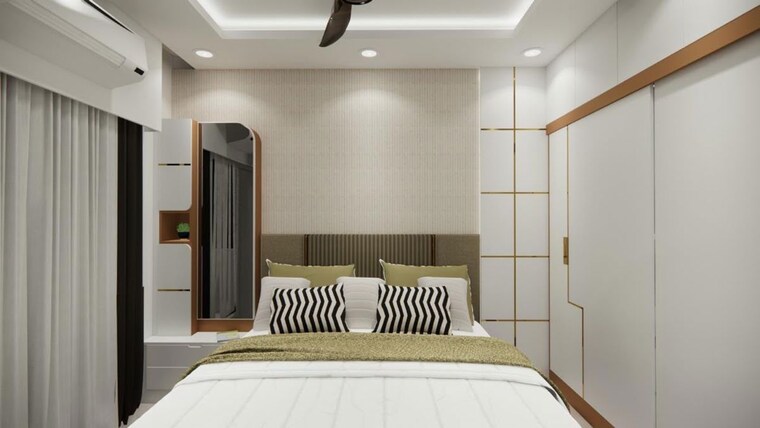 Bedroom, prestige-pine-wood 3 Bedroom 1385 Sq.Ft. Apartment In Koramangala Bangalore 10548131