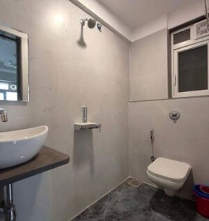 Bathroom in 1 BHK Apartment at Truearth View, Vikhroli East – for Sale