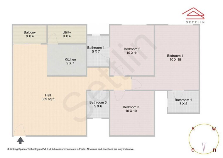 Map Location, vindhyagiri-apartment 3 Bedroom 1500 Sq.Ft. Apartment In Doddabanahalli Bangalore 10548126