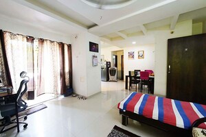 Living Room in 2 BHK Penthouse at Pimple Nilakh – for Sale