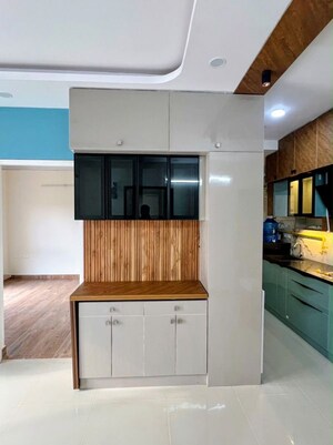 Kitchen in 3 BHK Apartment at Brigade El Dorado, Bagaluru – for Rent