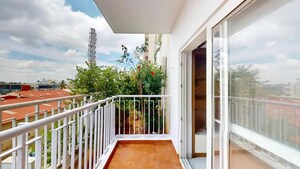 Balcony in 3.5 BHK Apartment at Salarpuria Sattva Cadenza, Kudlu Gate – for Sale